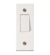 SP6A12 NIGLON Artic Edge 1g 2w Architrave Switch
